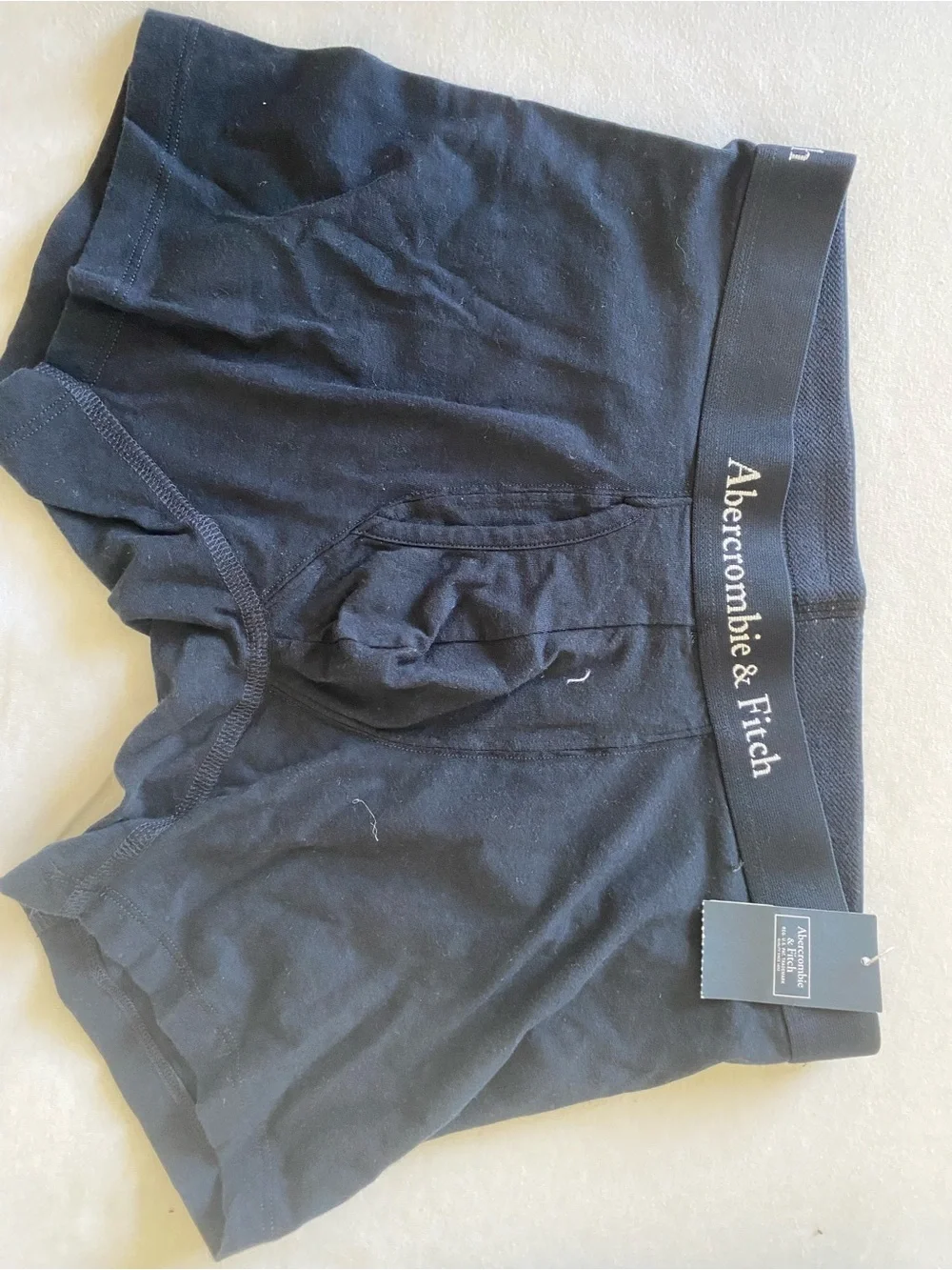 Abercrombie & Fitch Navy/Black Stretch Boxer Briefs